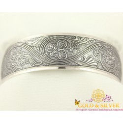 Серебряный браслет жесткий 4060/2